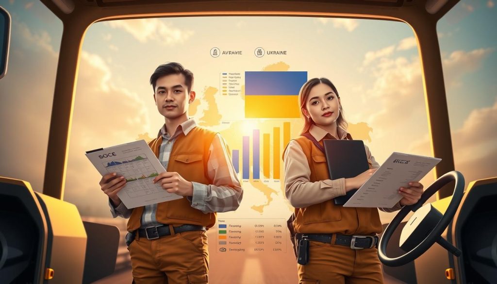 порівняння зарплат водіїв