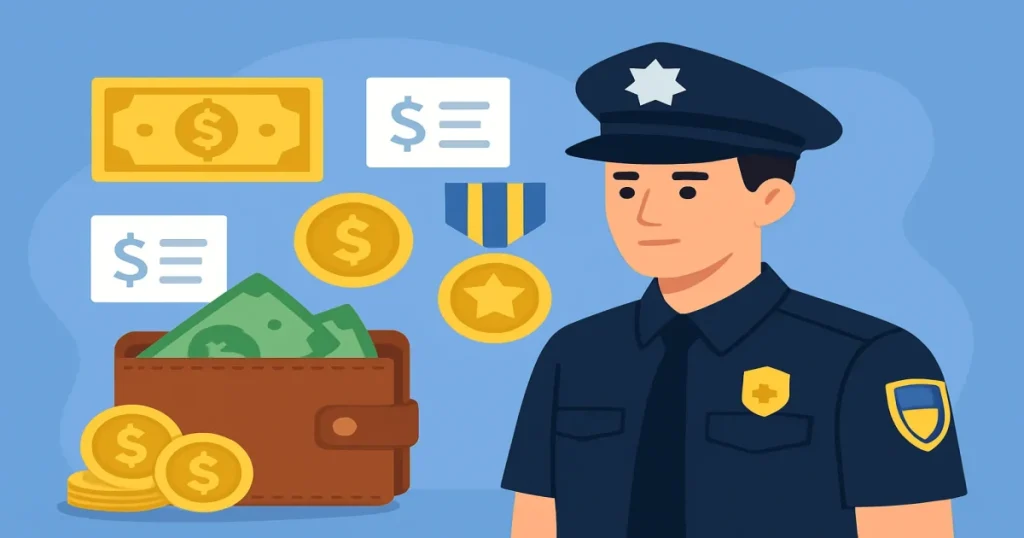 Скільки заробляє поліцейський в Україні: оклад, премії та доплати за службу